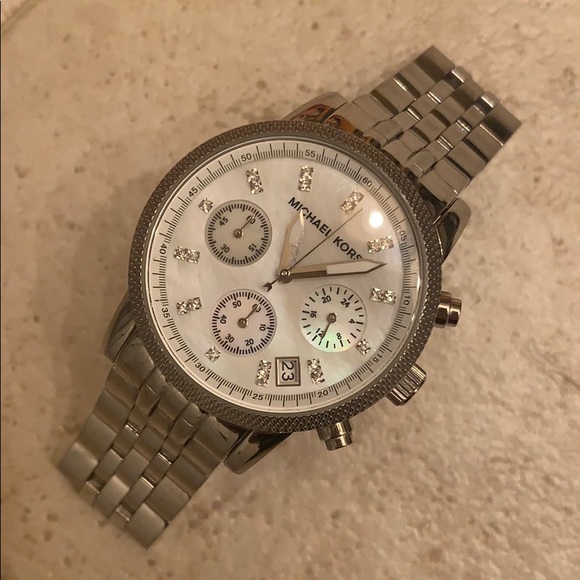 Michael Kors Accessories - Silver Michael Kors Watch